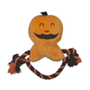 Wiggle & Wander Halloween - Rope Dog Toy - Jack O Lantern