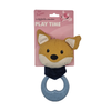 Wiggle & Wander Puppy Toy - Fox with Ring