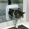 Trixie 4-Way Cat Flap especially for Glass