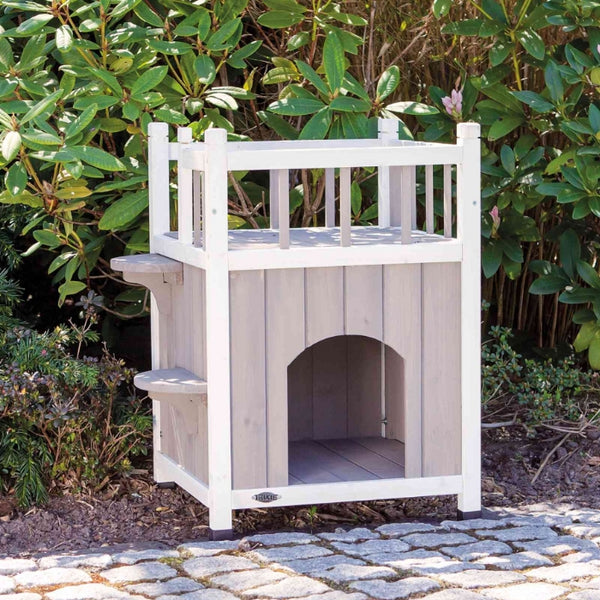 Wooden outdoor cat house new arrivals