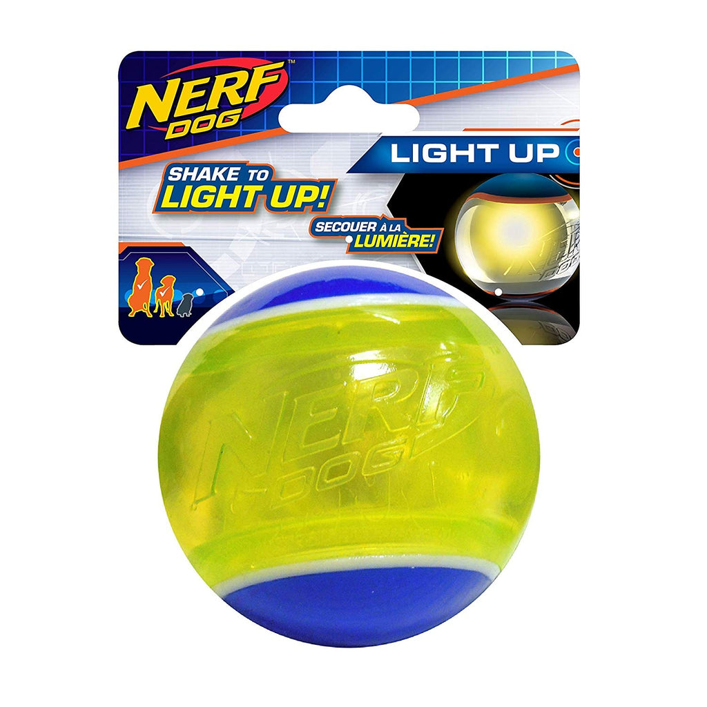 Nerf LED Blaze Tennis Ball 3.25in Petstop