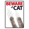 Beware of the Cat Sign
