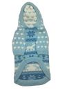 Christmas Petstop Dog Jumper - Snowflake Blue