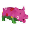 Latex Pig with Flowers