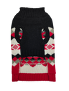 Petstop Dog Christmas Jumper - Snowflake Black