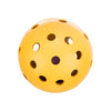 Yellow Natural Rubber Ball with Holes