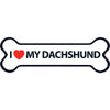 I Love My Dachshund Magnet
