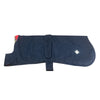 Danish Design Dog Coat - Navy with Tartan Trim Coat - 28