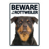 Dog Sign Beware of the Rottweiler