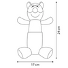 Plush Dog Toy - Perry Fox - Long Body