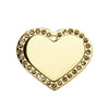 ID Tag Glamour Heart Gold