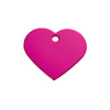 ID Name Tag Heart Pink