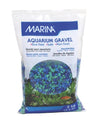 Marina Decorative Coloured Aquarium Gravel - Tri-Colour Blue 2kg