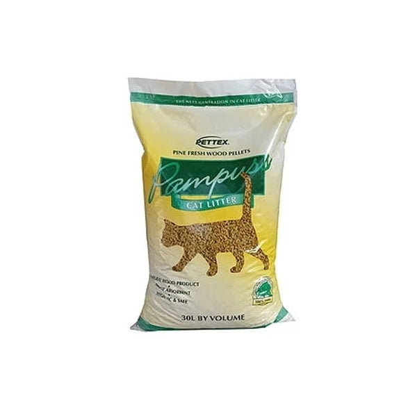 Wood pellets for ferret litter clearance