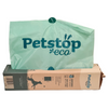 Petstop Eco - Compostable Poop Bags - 'Grab & Go' Single Roll