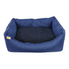 Earthbound Waterproof Rectangle Navy Bed