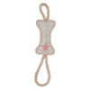 Trixie Canvas Bone on a Rope Dog Toy