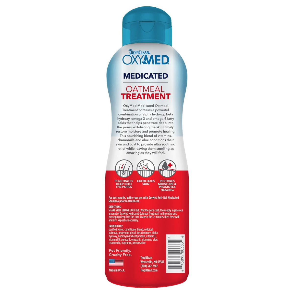 Tropiclean Oxymed Oatmeal Treatment Petstop