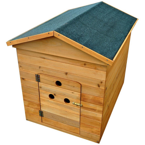 Wooden Kennel With Door Petstop